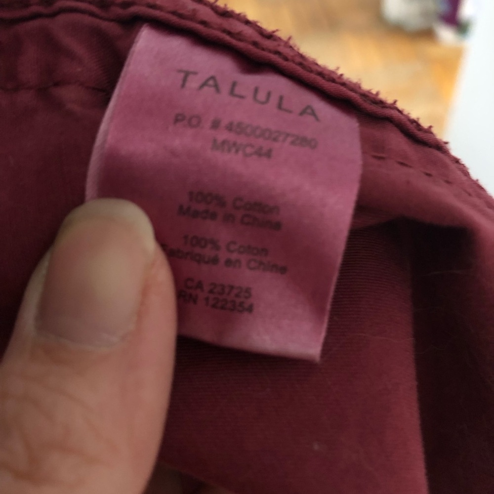 Talula Maroon Utility Jacket - Picture 4 of 8